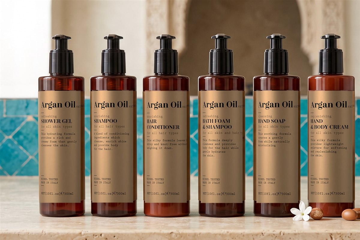 Hotelová kozmetika ARGAN OIL extract – rada 300 ml
