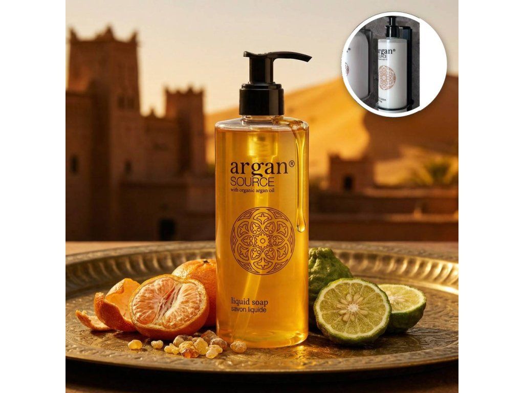Tekuté mydlo 300ml ARGAN SOURCE (pumpičkový dávkovač)