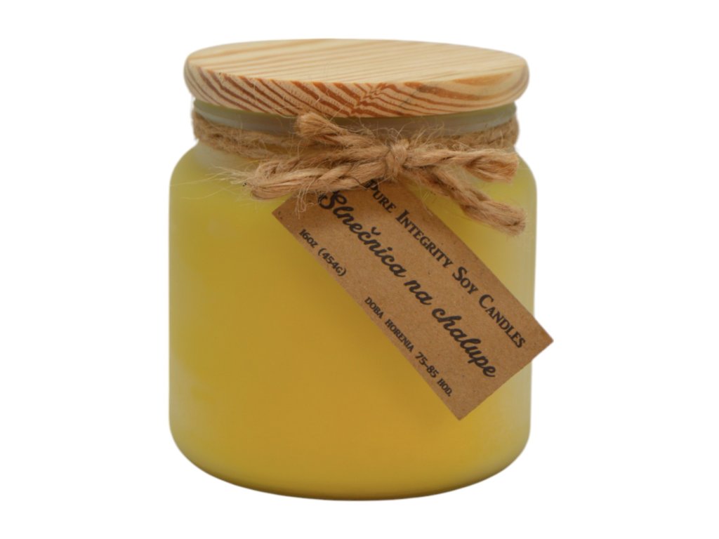 Vonná sójová sviečka SLNEČNICA NA CHALUPE (COTTAGE SUNFLOWER) 16 oz (454g)
