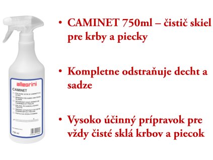 2145 caminet 750ml cistic skla pre krby kachle piecky