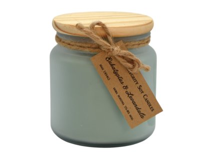 Vonná sójová sviečka EUKALYPTUS & LEVANDUĽA (EUCALYPTUS LAVENDER) 16 oz (454g)