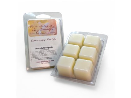 Vonný sójový vosk LEVANDUĽOVÉ POLIA (LAVENDER FIELDS) 3,5oz (103g)