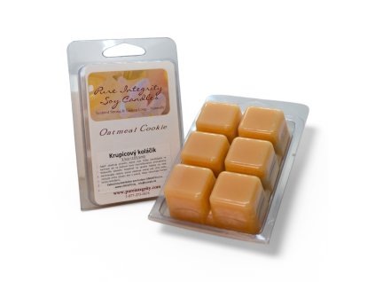 Vonný sójový vosk KRUPICOVÝ KOLÁČIK (OATMEAL COOKIE) 3,5oz (103g)