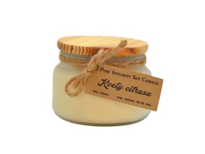 Vonná sójová sviečka KVETY CITRUSU (CITRUS BLOSSOM) 10 oz (284g)