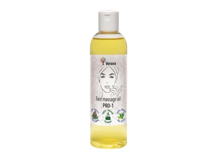 PRO 1 face massage oil verana 250ml white 1000x1000 Photoroom