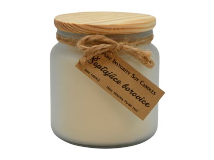 Vonná sójová sviečka ŠEPTAJÚCE BOROVICE (WHISPERING PINES) 16 oz (454g)