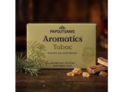 Tuhé mydlo AROMATICS Tabac 100gr