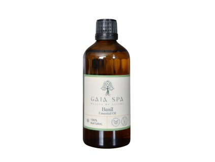 Éterický olej BAZALKA (Basil) GAIA SPA 100ml