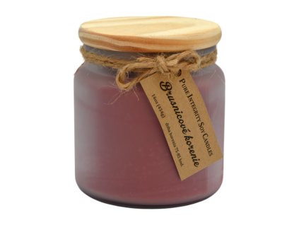 Vonná sójová sviečka BRUSNICOVÉ KORENIE (CRANBERRY SPICE) 16 oz (454g)