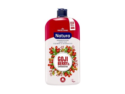 Tekuté mydlo 900ml NATURA Goji a santalové drevo (balenie na dopĺňanie)