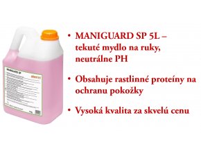 MANIGUARD SP 5L - tekuté mydlo na ruky s neutrálnym PH