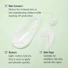 4181 4 dr althea green tea fresh sunscreen 45ml texture Photoroom