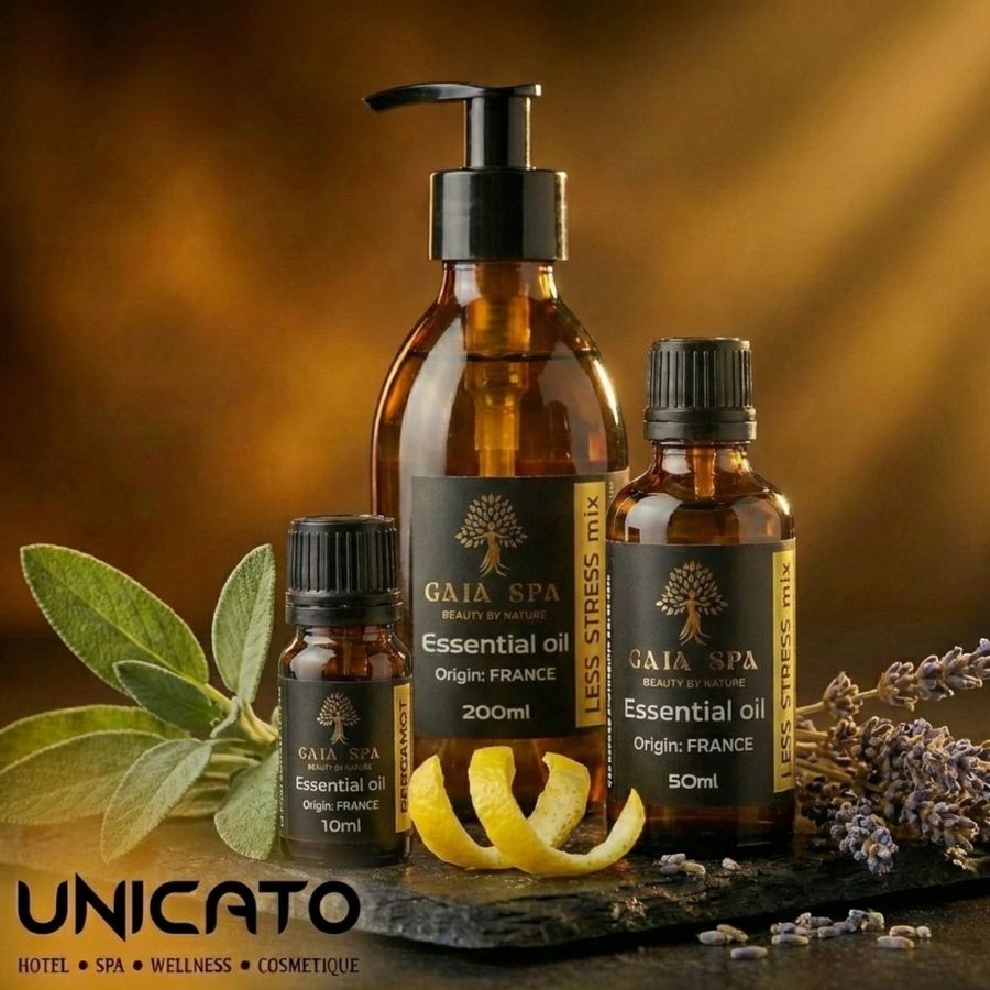 Směs esenciálních olejů Proti stresu GAIA SPA 10 ml, 50 ml a 200 ml