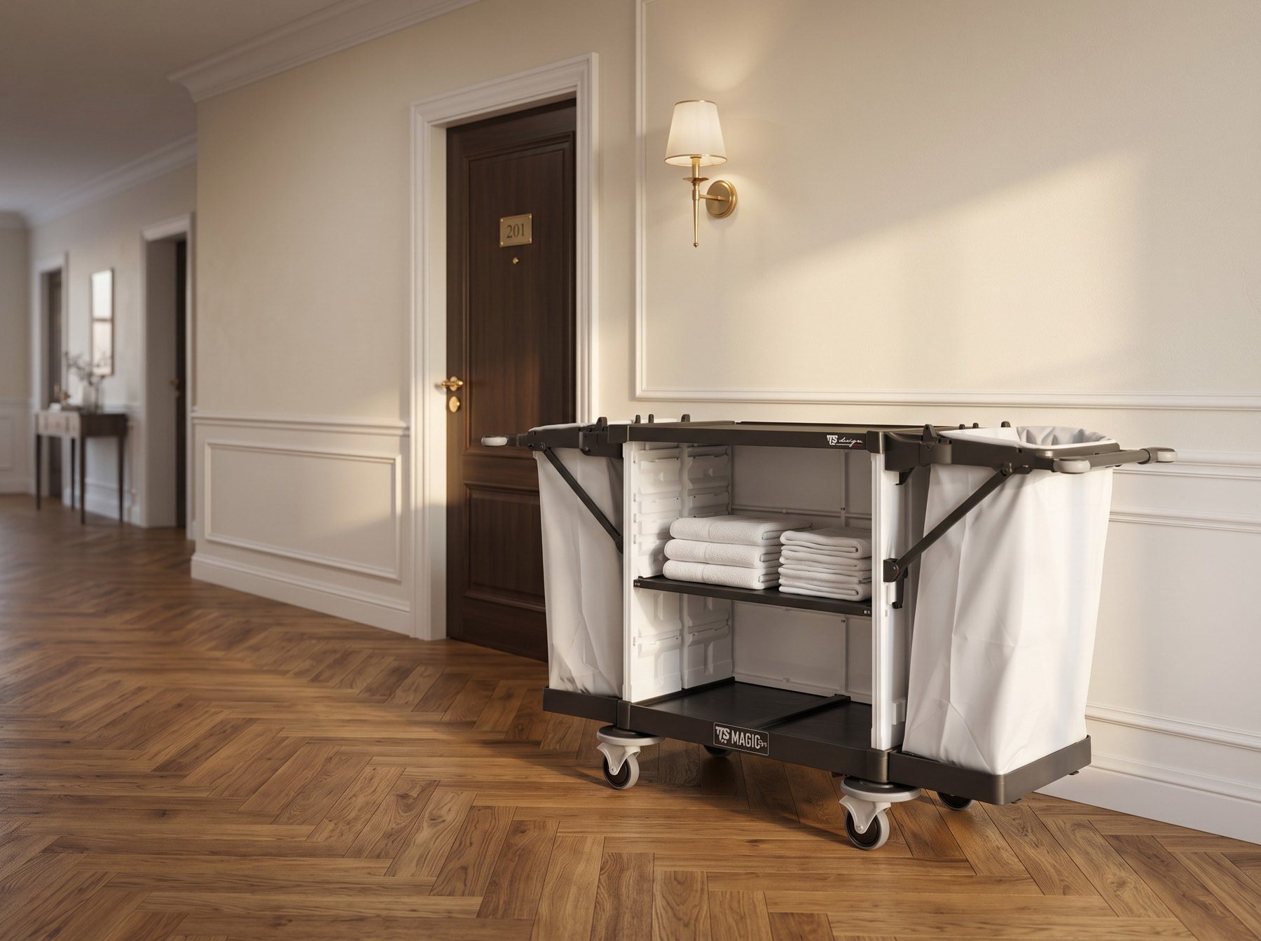 MagicArt 22 v hotelovém interiéru