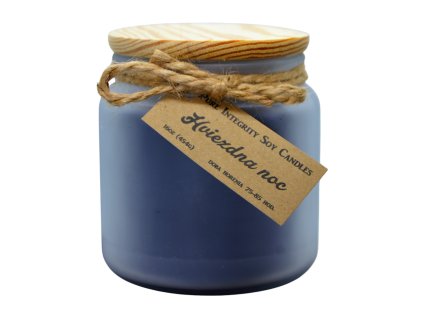 Vonná sójová svíčka HVĚZDNÁ NOC 16 oz (454g)