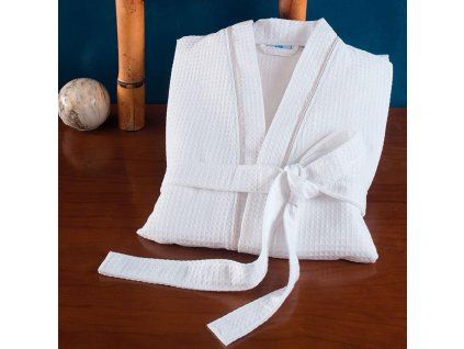 2541 2541 waffle bathrobe1