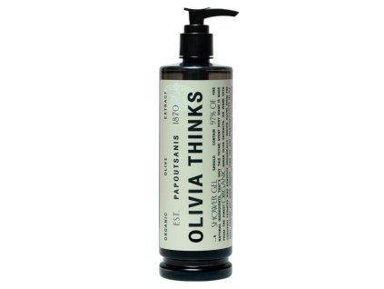 Sprchový gel 380ml OLIVIA THINKS (pumpičkový dávkovač MAGNET)