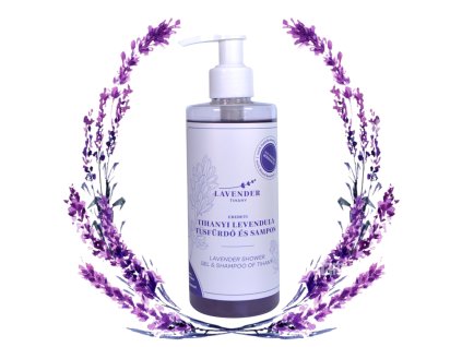 Gel na tělo a vlasy 250ml LAVENDER TIHANY