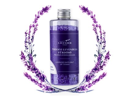 Sůl do koupele 300g LAVENDER TIHANY