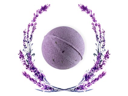 Levandulová bomba do koupele 140g LAVENDER TIHANY