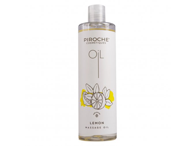 Massage Oil Lemon 400ml Photoroom