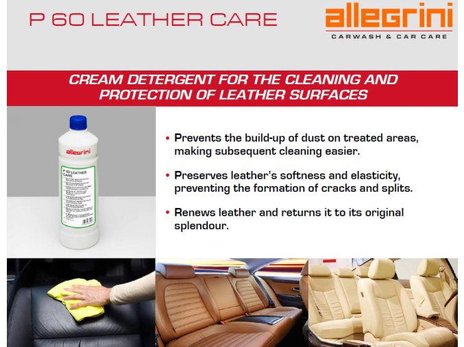 2054 p60 leather care 1l krem na cistenie a ochranu kozenych sedaciek