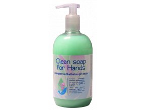 clean soap for hands