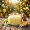 Kvety citrusu sójová sviečka 10oz