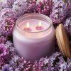 Vonná sójová svíčka ŠEŘÍK (LILAC) 16 oz (454g)