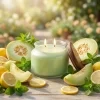 Melónové Limoncello sójová sviečka 10oz