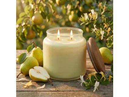 Duftende Sojakerze BIRNEN & HONIGBLÜTE  (HONEYSUCKLE PEAR) 16 oz (454g)