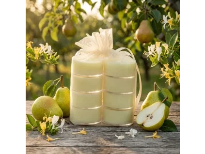 BIRNEN & HONIGBLÜTE (HONEYSUCKLE & PEAR) Teelichter (12 STÜCK)
