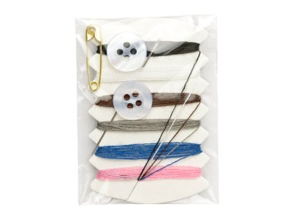 Mini-Nähmaschine weiß - verpackt im Beutel