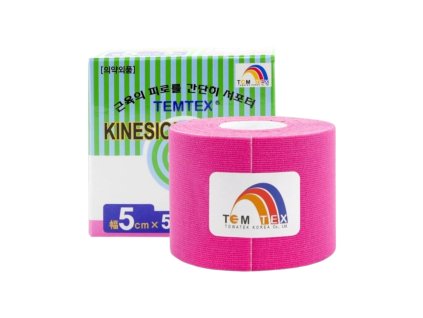 399 1 temtex kinesio tape classic cervena tejpovaci paska 5cm x 5m Photoroom