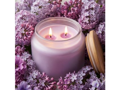 Duftende Sojakerze LILA (LILAC) 16 oz (454g)