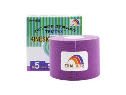 Tape lila 5cm x 5m Kinesio Tape Klassiker - TEMTEX