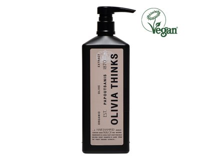 shampoo in dispenser da 360 ml per la linea cortesia olivia thinks per hotel federhotel