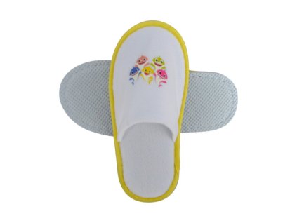 SHARK FAMILY Kinderhausschuhe 22cm, geschlossene Spitze