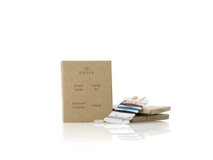 Mini-Nähset in Recyclingpapierbox (SEWING KIT) 100-teilig, PRIJA