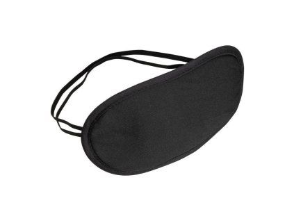 Schlafmaske, schwarz