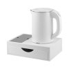 Frühstücksset ARIA mit Schublade, Wasserkocher 0,8L, weiß
