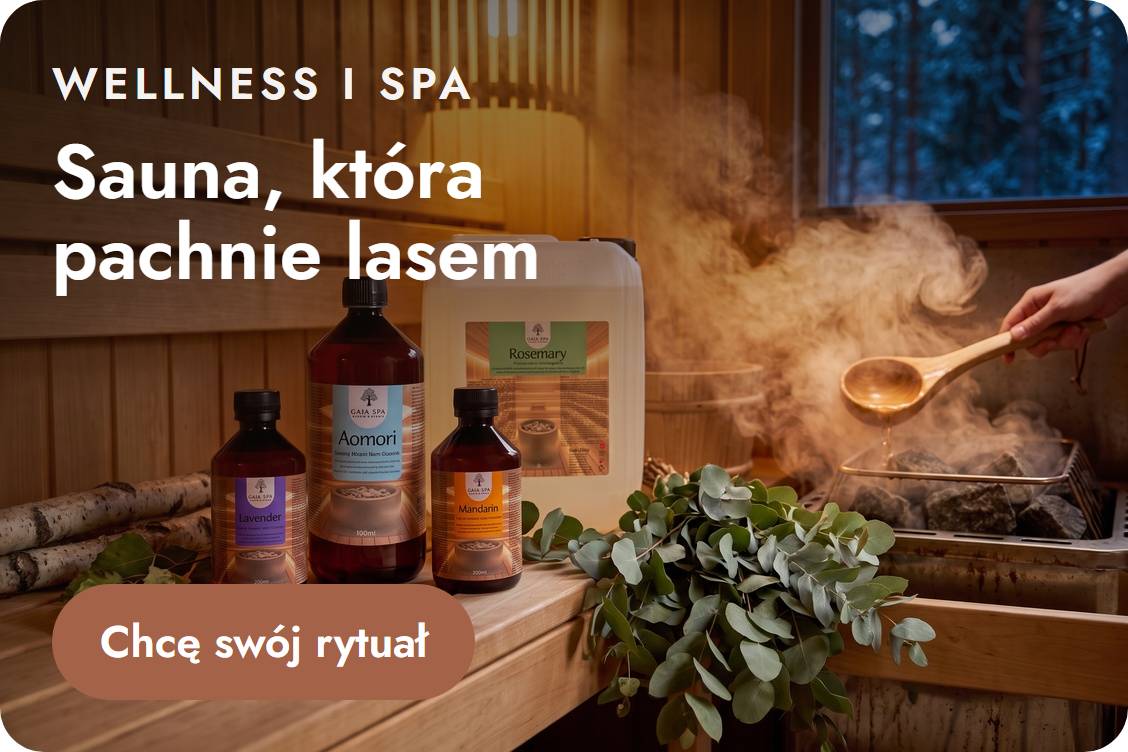 Sauna, która pachnie lasem – wellness i spa