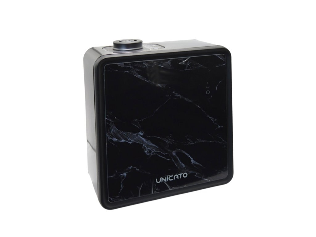 Dyfuzor MARBLE-M pod kątem, dekor marmuru i logo UNICATO