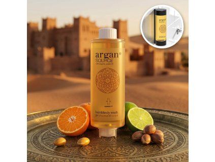 Żel do włosów i ciała 320ml ARGAN SOURCE (dozownik TREND)