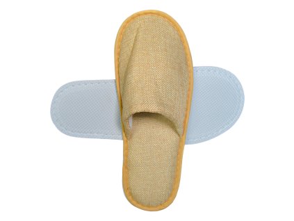 Kapcie hotelowe HS SAND, zakryte palce, rozmiar 29,5 cm