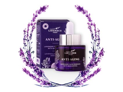 Esencja do skóry z bakuchiolem 15ml LAVENDER TIHANY