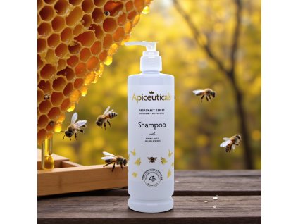 Pusty dozownik uzupełniający 380 ml, szampon APICEUTICALS