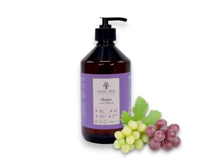 Olejek do masażu ciała  Winogrona (Grape) 500ml - GAIA SPA