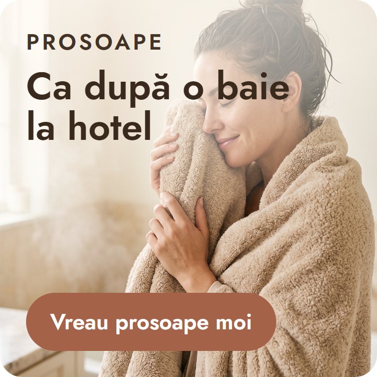Ca după o baie la hotel – prosoape și lenjerie