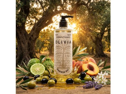 olivia shower gel Photoroom